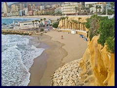 Old Town - Cala Mal Pas, a small beach beneath the Old Town from Balcón del Mediterráneo Viewpoint