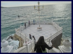 Old Town, City Centre 46 - Balcón del Mediterráneo Viewpoint, going down the Castle Stairway