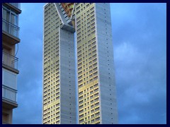 West part 14 - Intempo, built in 2014. Benidorm's 2nd tallest building (200m to the spire), 54 floors, and the tallest residential building in Spain.