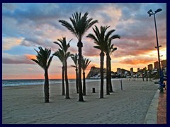 West part 29  - Poniente Beach at sunset