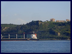 Tagus  River, Southern suburbs from Belém