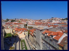 Views from the Santa Justa elevator 16