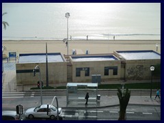 Alicante City Centre 078 - small police office at Postiguet Beach