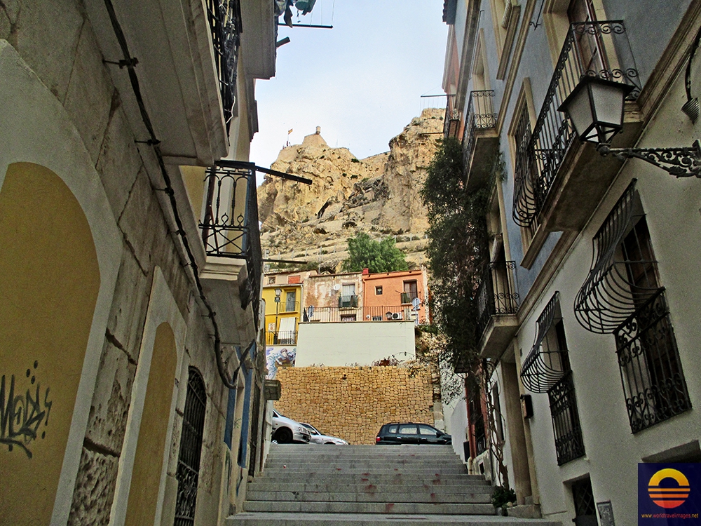 Alicante - Old Town, Barrio de Santa Barbara