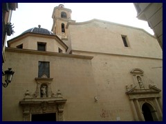 Alicante Old Town 06 - Concatedral de San Nicolás. Built 1613-62 in Spanish baroque style over an ancient mosque.