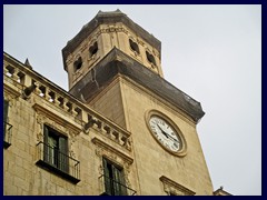 Alicante Old Town 20 - The Town Hall's towers are 41m tall each.