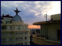 Alicante at sunset 05 - view from our hotel room at Tryp Gran Sol