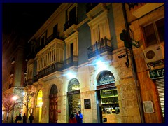 Alicante by night 41 - Carrer Castaños, pedestrian street