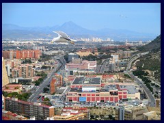 View from Santa Barbara Castle 08 - North Alicante and El Campello