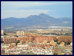 View from Santa Barbara Castle 13 - Mountain and Northwest parts