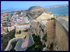 View from Santa Barbara Castle 23 - part of the fortification