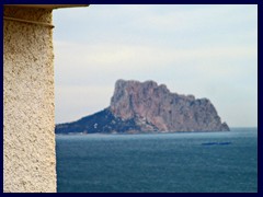 Altea Old Town 37 - Looking towards Calpe and the rock of Penyal d'Ifach