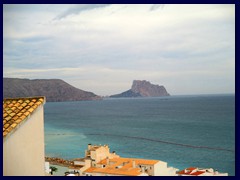 Altea Old Town 41 -  Looking towards Calpe and the rock of Penyal d'Ifach