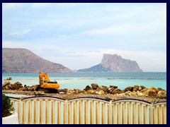 Altea Sea Promenade 05 - Looking towards Calpe and the rock of Penyal d'Ifach