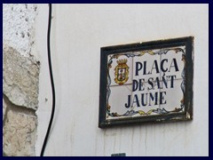 Old Town, City Centre 16 - Placa de Sant Jaime