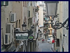 Old Town, City Centre 18 - Bars on winding streets.