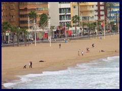 View from Placa de Sant Jaime - Levante Beach