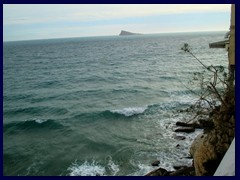 View from Placa de Sant Jaime - Mediterranean coast