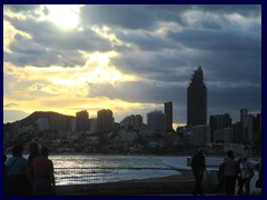 West part 08 - skyline dominated by Gran Hotel Bali, seen from Poniente Beach