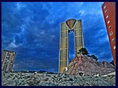 Intempo, built in 2014. Benidorm's 2nd tallest building (200m to the spire), 54 floors, and the tallest residential building in Spain.