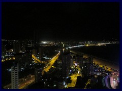 Benidorm by night 37 - View from the room at Gran Hotel Bali