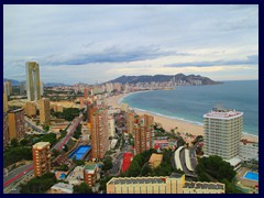 Skyline views from Gran Hotel Bali - Benidorm skyline