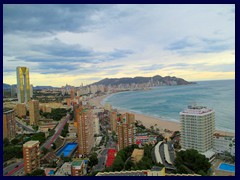 Skyline views from Gran Hotel Bali 41 - Benidorm skyline