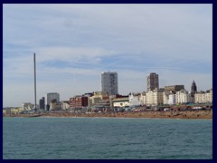 Brighton Beach skyline from Brighton Palace Pie