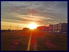 Brighton at night, sunset 03