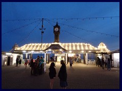 Brighton Palace Pier at night