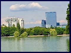 Herastrau Park - Floresca from Lake Herastrau