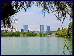 Herastrau Park - Floresca from Lake Herastrau