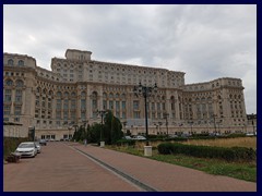 Parliament Palace on the hill Dealul Spirii 