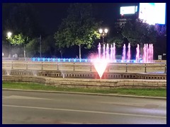 Bucharest by night - Unirii Square 04