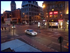Cathedral area at night