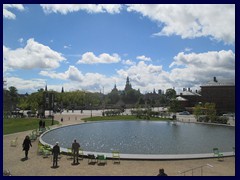 Statens Museum for Kunst - National Gallery of Denmark 03: View towards the fountain and Old Town.