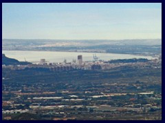 Busot and surrounding mountains 15 - view of central Alicante