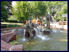 Gauklerbrunnen, Stadtgarten Dortmund (City Park) 