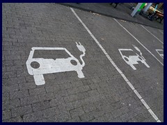 Electric car parking