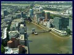 Rheinturm and its views 12 - Medienhafen