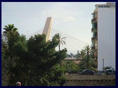 Elche City Centre 40 - Bimilenario Suspension Bridge