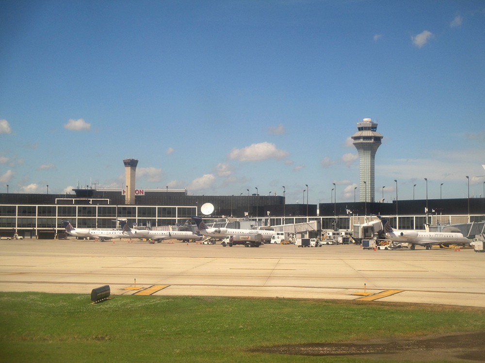 Chicago - Flight Toronto-chicago, Air Canada, United, O'hare 