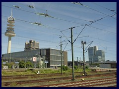 Hannover skyline from the station