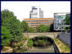 Mitte (city center) and Leine river 31