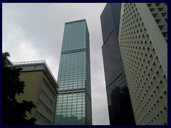 Garden Road with Cheung King Center.