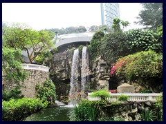 Waterfall, Hong Kong Park.