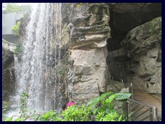 Waterfall, Hong Kong Park.