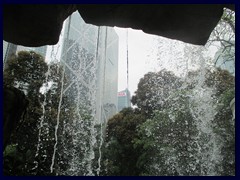 Waterfall, Hong Kong Park.