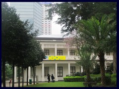 Flagstaff House, Hong Kong Park. A colonial building that houses a tea museum.