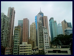 Skyline of Central seen from HK Zoological and Botanical Gardens.